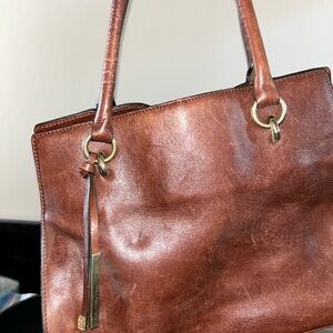 Wilsons Leather Rich Brown Shoulder Bag